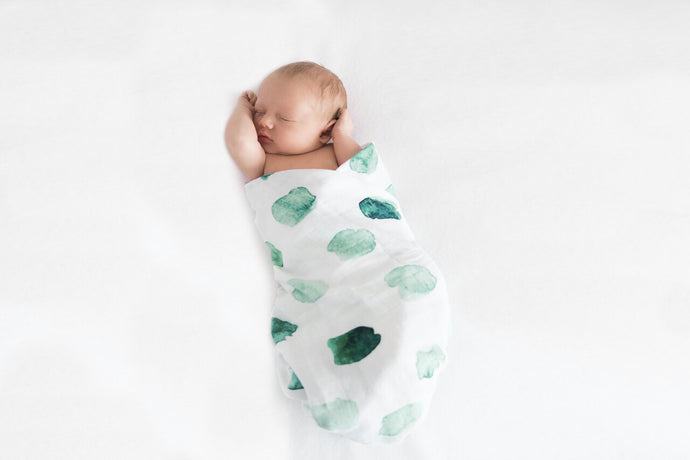 Sea Mist | Organic Muslin Wrap