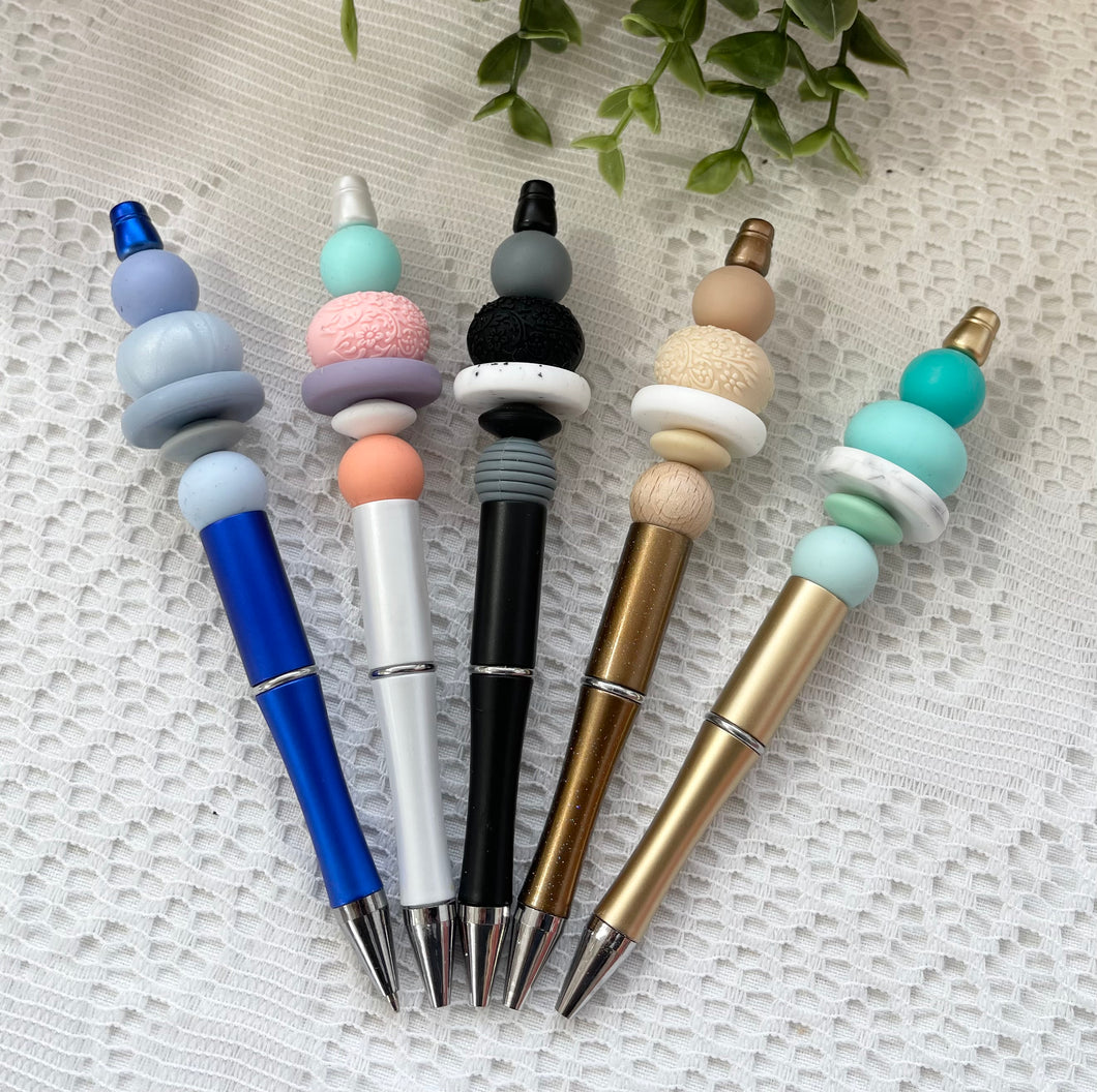 silicone Bead Pen assorted design – Its Show Thyme